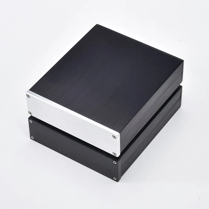 Full aluminum 1405 amplifier chassis mini dac enclosure phono box 147.5x42x169mm