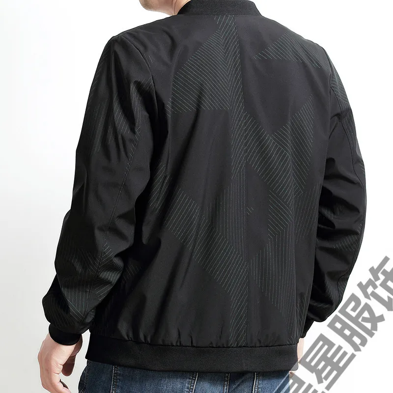 8XL плюс 6XL 5XL 4XL Новые мужские куртки весна осень повседневные пальто однотонная верхняя одежда мужской бомбер мужская брендовая одежда