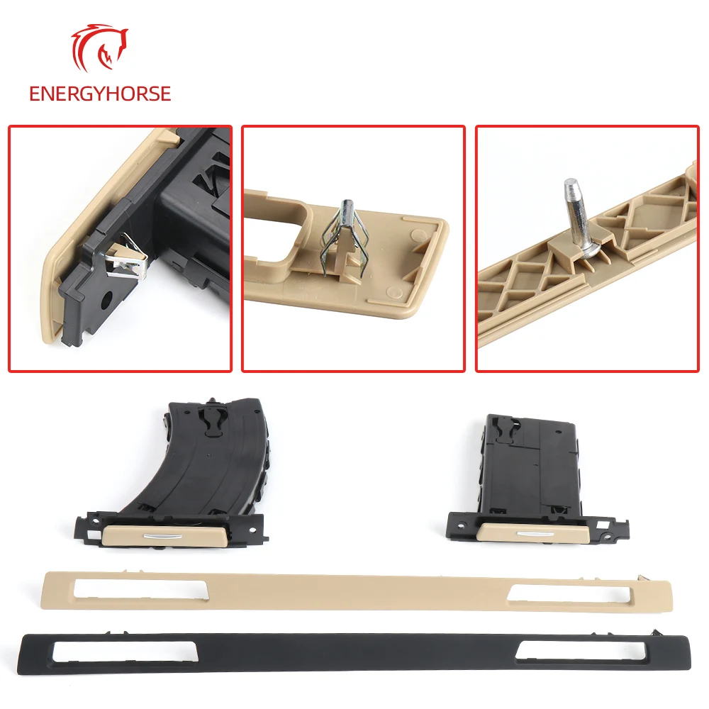 For BMW E90 E91 E92 E93 LHD Car Water Cup Holder Panel Interior Strip Trim For BMW 3 Series M3 2005-2012 51457138798