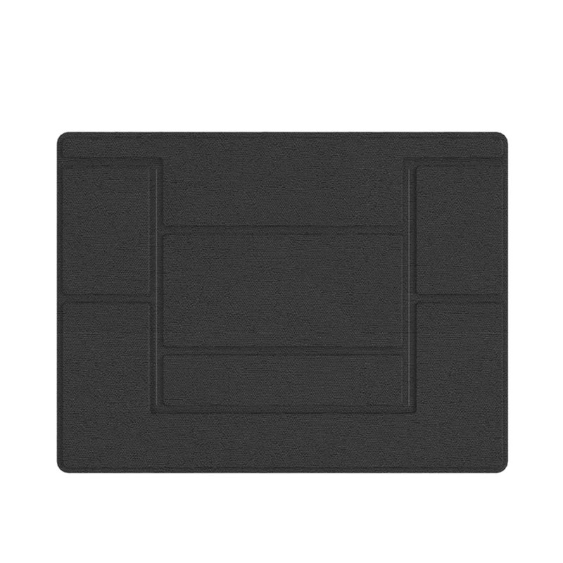 Универсальная Складная подставка для ноутбука Macbook Air Pro, подставка для ноутбука, регулируемая подставка для портативного планшета черного цвета