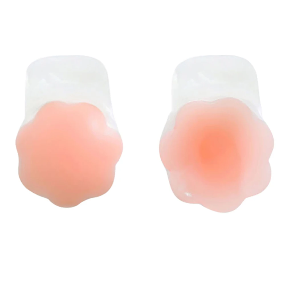 

Anti-Bump Invisible Nipple Paste Protector Sexy Push Up Invisible Small Breast Female Cover Chest Top Totila Rhinestone Bra
