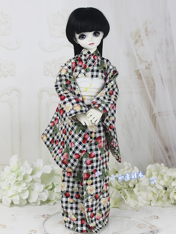 1/6 1/4 1/3 BJD аксессуары Кукла Одежда японское кимоно юката для BJD/SD случайный цвет, не включает в себя куклы, обувь, парик и другие