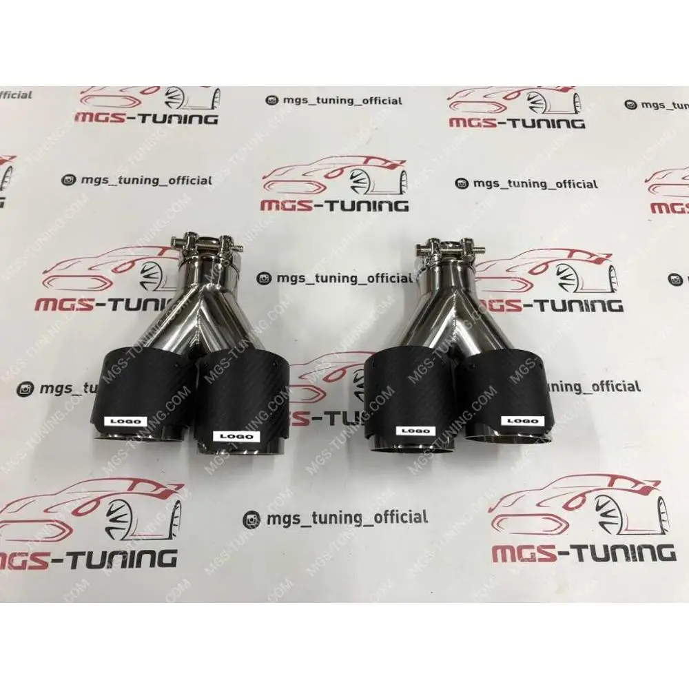 Диффузор с насадками Akrapovic Audi A7