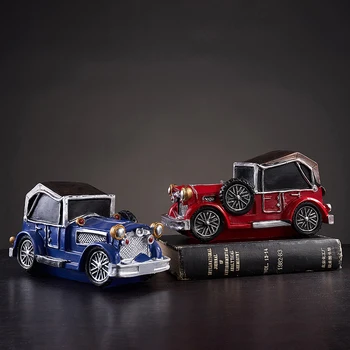 

Manufactured in a 1:16 scale Nostalgia Retro Iron Convertible Car Die-casting Toy Car christmas gift Retro Style Handmade