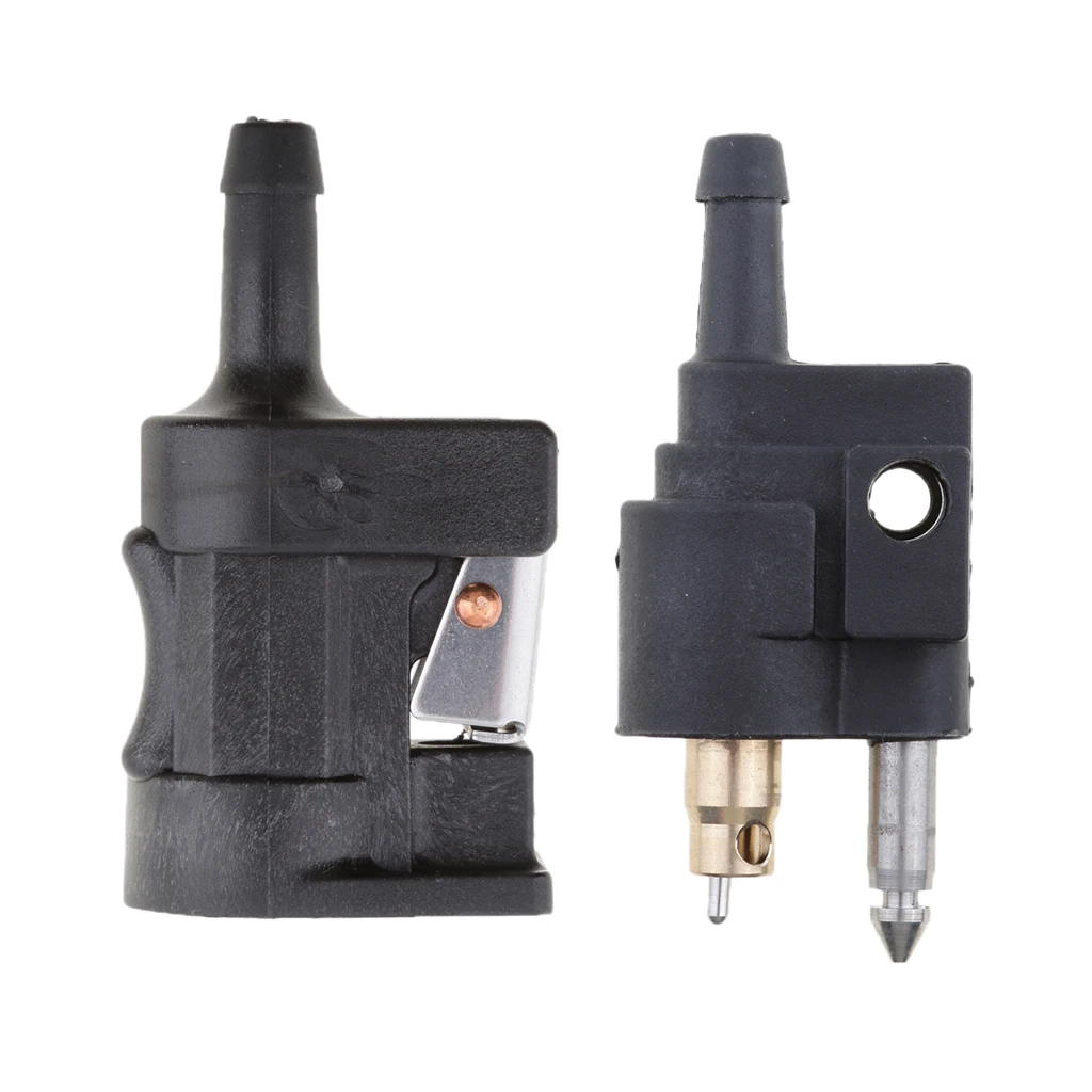 

1/4in Male Fuel Hose Line Tank Connector Mounts on Engine Fuel Line Connector Joint For Yamaha Outboard Motor