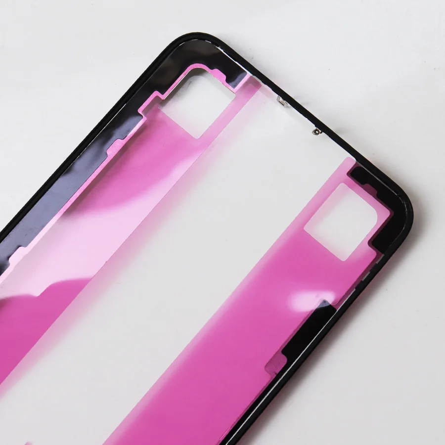 Средняя рамка для Apple iPhone XS MAX ЖК-дисплей Переднее стекло сенсорный экран Объектив внешняя панель Рамка клей