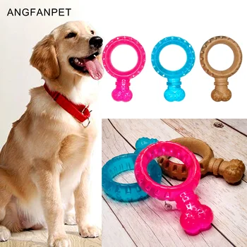 

Dog Chew Toys for Aggressive Chewers Nearly Indestructible Tough Durable Dog Toy Non-Toxic Dog Bone Reduces Boredom Improves
