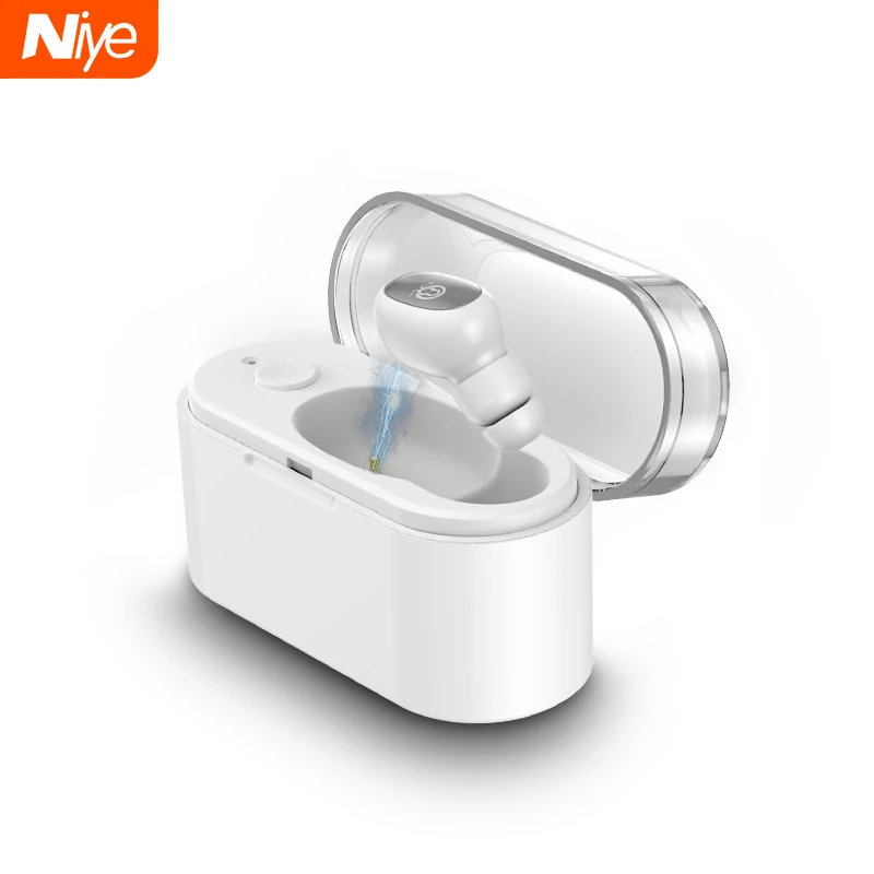 TWS bluetooth наушники беспроводные мини гарнитура с одним ухом зарядка для телефона