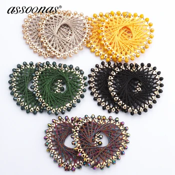

assoonas M517,jewelry accessories,diy Heart-shaped accessories,hand made,charm,jewelry making,diy bead earrings pendant,6pcs/lot