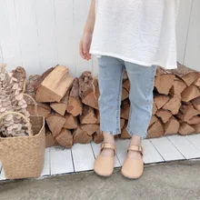 Летняя детская одежда; брюки для девочек; джинсы для детей; повседневные джинсы для малышей(брюки до щиколотки