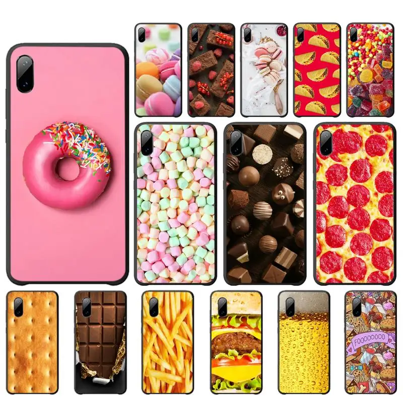 Yinuoda еда десерт клиент высокое качество телефон чехол для iphone 5s se 6 6s 7 8 plus x xs max xr 11