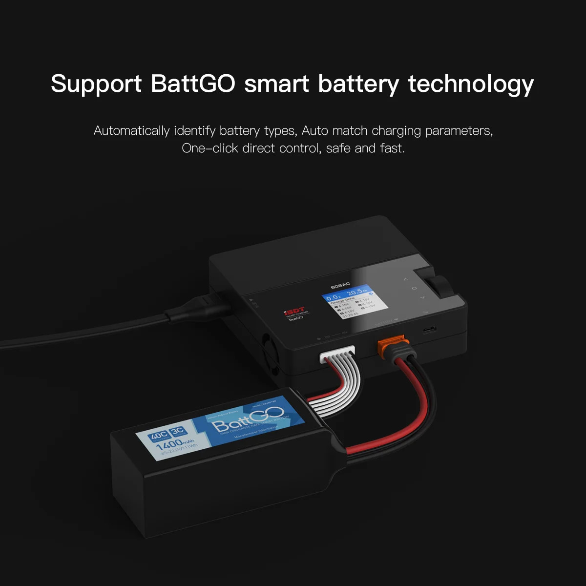 ISDT 608AC Battgo Lipo зарядное устройство AC/DC умное зарядное устройство для жизни, Lilon, LiPo, LiHv/Pb/NiMH батарея баланс зарядное устройство разрядка