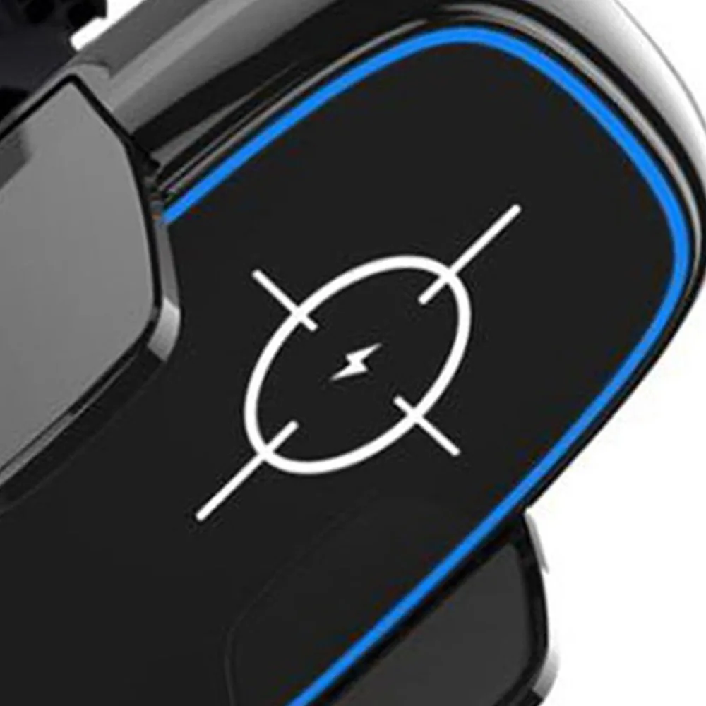 Беспроводное зарядное устройство, автомобильный держатель для смартфона, автомобильный держатель для смартфона, подставка для мобильного телефона, инфракрасный датчик, Автоматическая быстрая зарядка