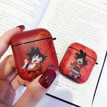 

Japan Fashion Brand Dragon Ball Son Goku kamehameha Headphone Cases For Apple Airpods 1/2 Cute Cartoon Silicone Earphone Cover