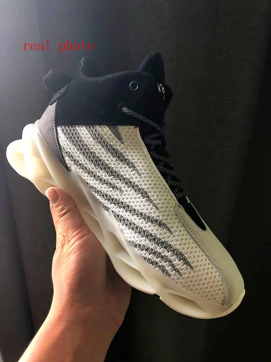 Трендовая светящаяся Мужская баскетбольная обувь Flyknit дышащая легкая уличная спортивная обувь мужская повседневная обувь zapatos hombre