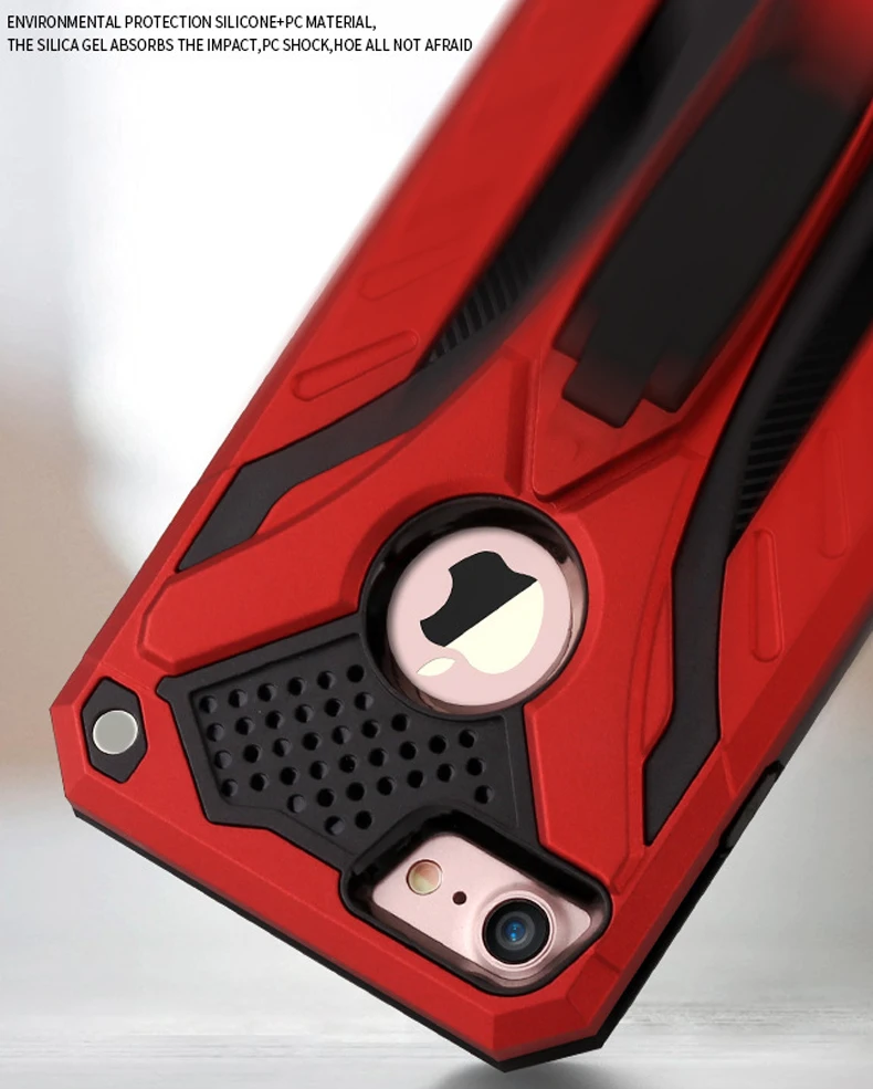 Чехол, чехол, чехол для Apple IPhone X XR XS MAX edge TPU armor защита от падения Автономный Кронштейн, чехол для телефона