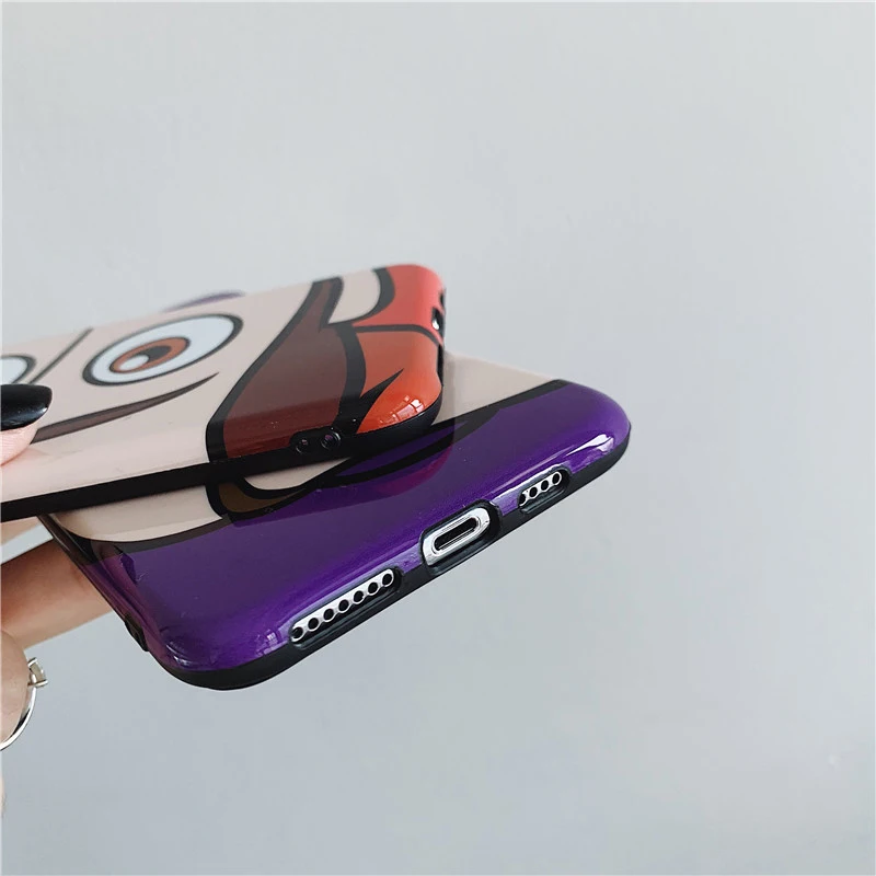 Мягкие чехлы IMD с милыми мультяшными глазами для телефонов iPhone 11 Pro Max 6 6S 7 8 Plus X XR XS Max, задняя крышка, чехлы