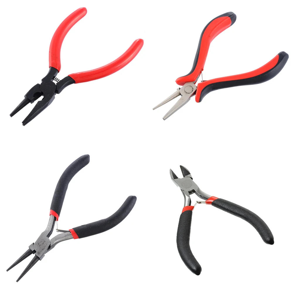 

1PC Round Nose and Concave Pliers Beading Jewelry Tool Sharp cutting pliers|Oblique pliers Cutting pliers Hand pliers Jewelry