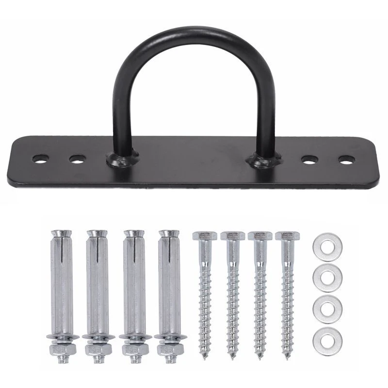 

Battle Rope Anchor Kit Anchor Bolt Workout Rope Boxing Equipment Roof Wall Fixing Buckle Fixed Hook with Strap
