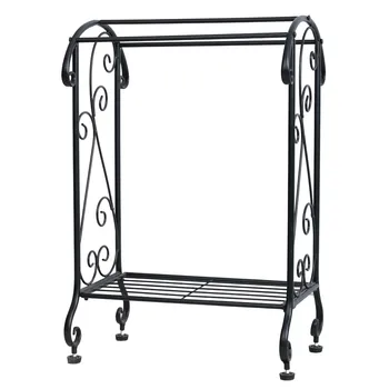

Kitchen Storage Holder Rack shampoo Shelf towel Rack Standing Type for Bathroom Laundry supplies