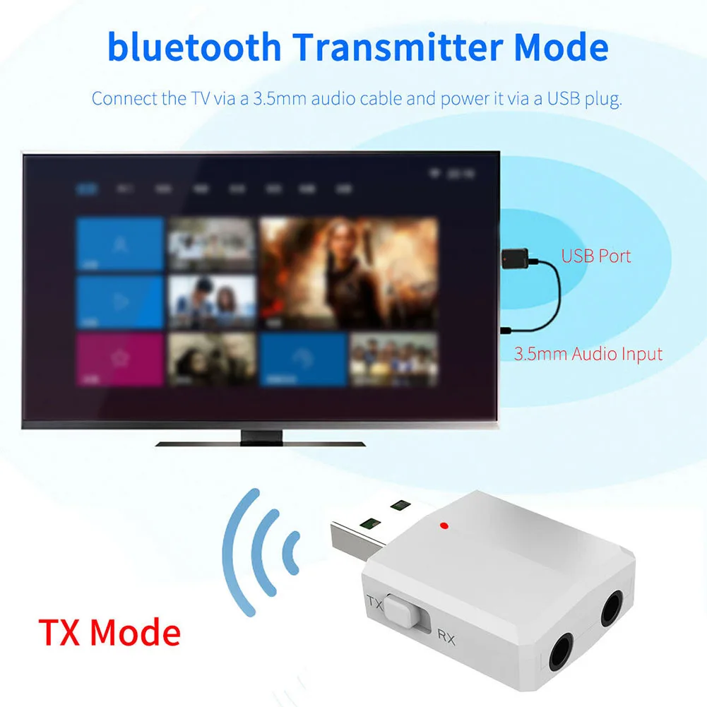 Bluetooth Aux Многофункциональный ТВ мини музыка с кабелем беспроводной компьютер USB автомобильный портативный аудио адаптер передатчик приемник