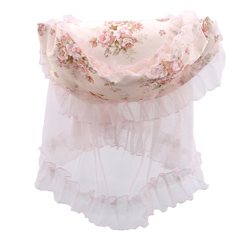 1 шт. модная розовая кружевная ткань диспенсер для воды пылезащитный чехол