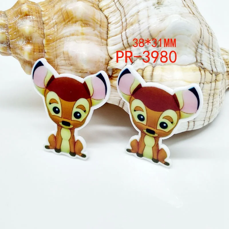 Free shipping 30pcs cartoon character planar resin pr 4046 - Цвет: 3980