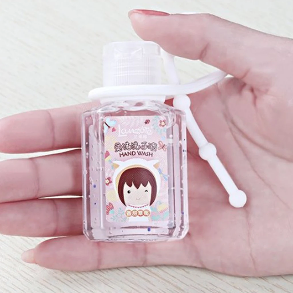 4Pcs 30ml Hand Soap Gel Hand Sanitiser Gel Hand Cleaning Gel Disposable Portable Antiseptics Moisturizing Liquid for Kids Adult