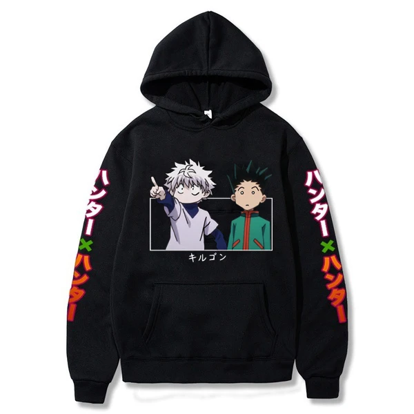 Мужская толстовка с длинным рукавом Hunter X Killua and Gon | одежда