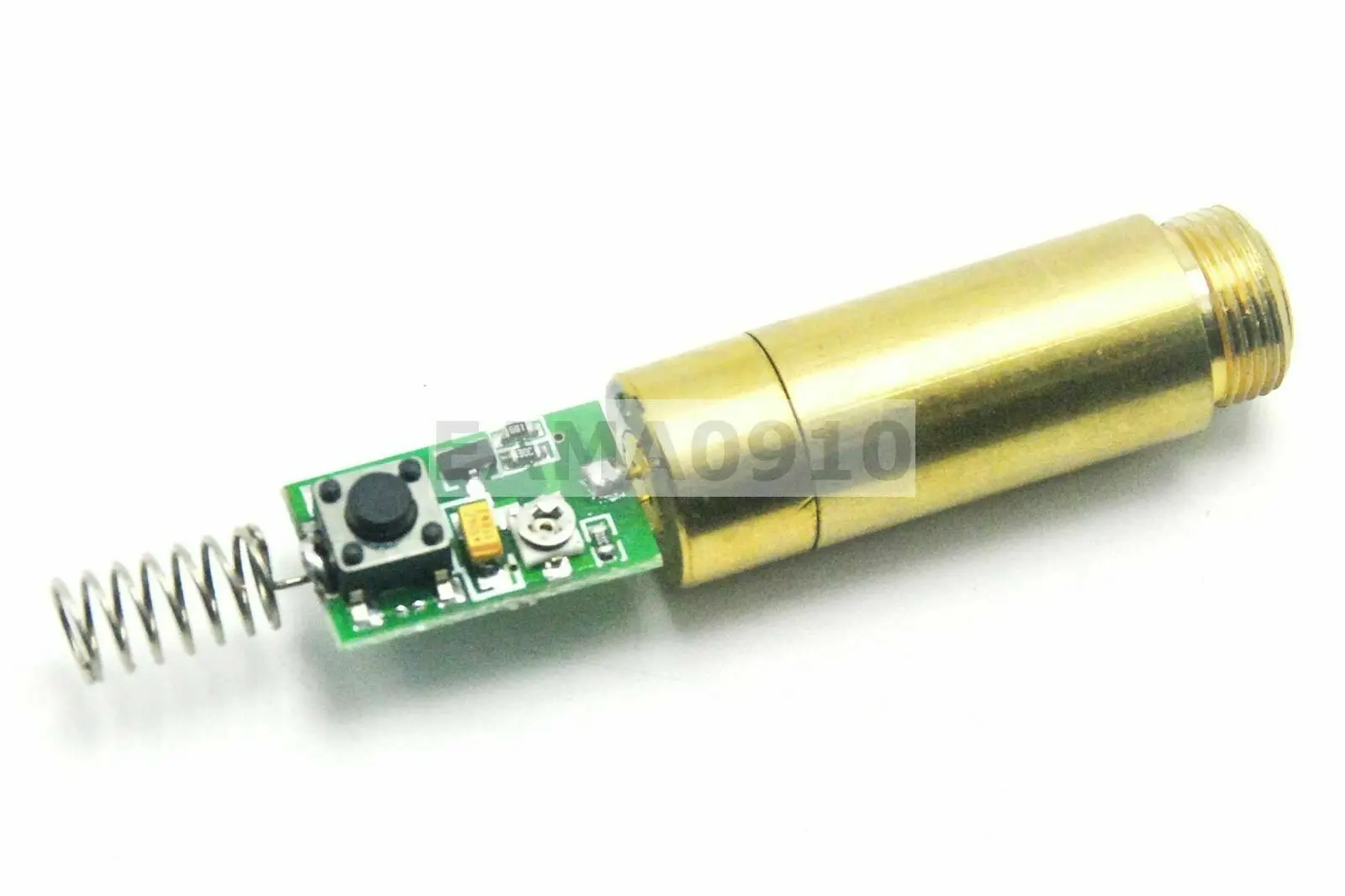 산업용 랩 그린 레이저 도트 다이오드 모듈, 드라이버 보드 포함, 3VDC 532nm, 5mW, 5 개
