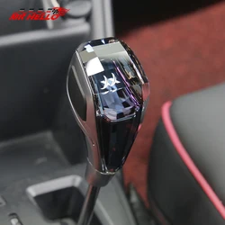New Gear Shift Knob Stick Manual Transmission Universal Car crystal Gear Shifter Gear For BMW style With discoloratio lights