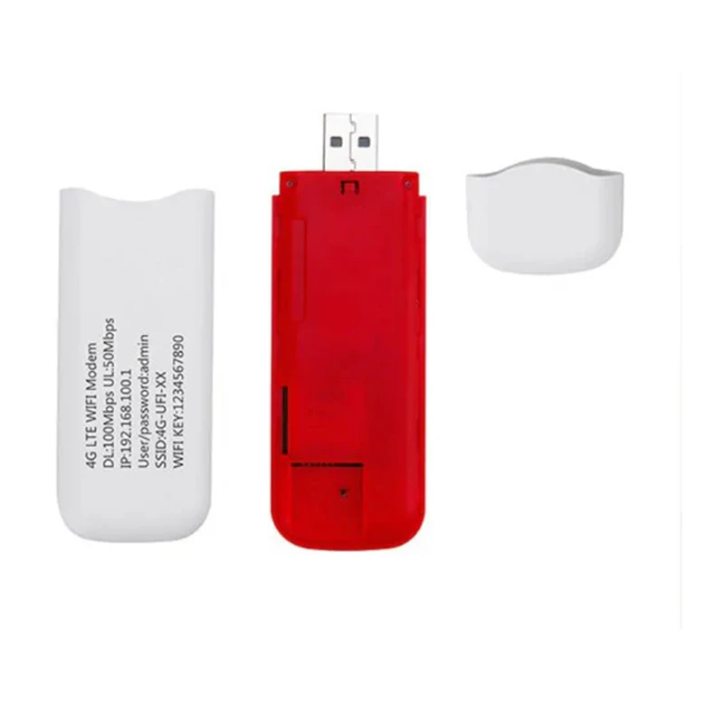 4G переносная точка доступа Мини Wi-Fi роутер Usb модем 100 Мбит Lte Fdd с слотом для sim-карты