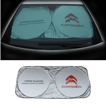 

Car Windscreen Sunshade Front Window Sun Shade Windshield Visor Cover For Citroen C3 C4 C5 Picasso Berlingo C2 DS3 DS5