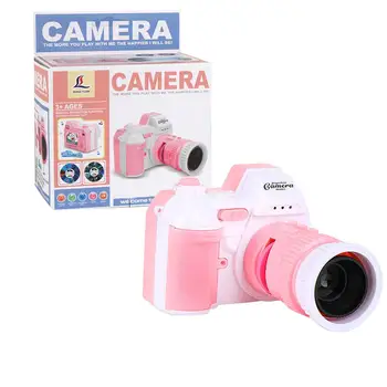 

Kids LED Camera Flashing Projection Toys Digital Camera With Sling Luminous Sound Flashlight Children Camera Toy For Projection
