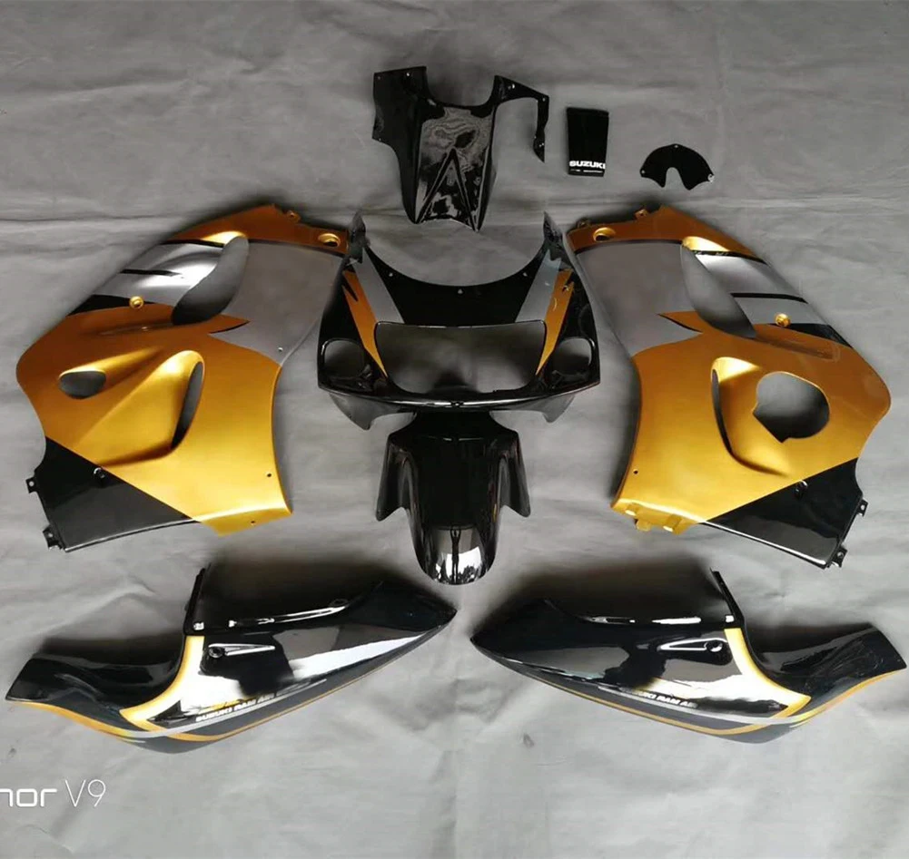 GSXR600 GSXR750 96 00 обтекатель кузова рамка Крышка бака боковая панель крыло комплект