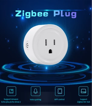 

EWelink ZigBee Smart Socket Timing Switch Plug Works With Amazon Alexa/ Samsung SmartThings Hub App Control Smart Home Supplies