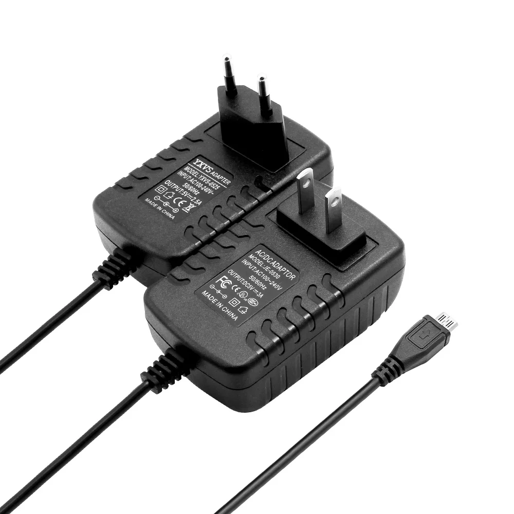 Адаптер питания Micro USB 5 В 3 А 2 220 адаптер для Raspberry PI Zero Model B + Tablet PC|Адаптеры AC/DC| |