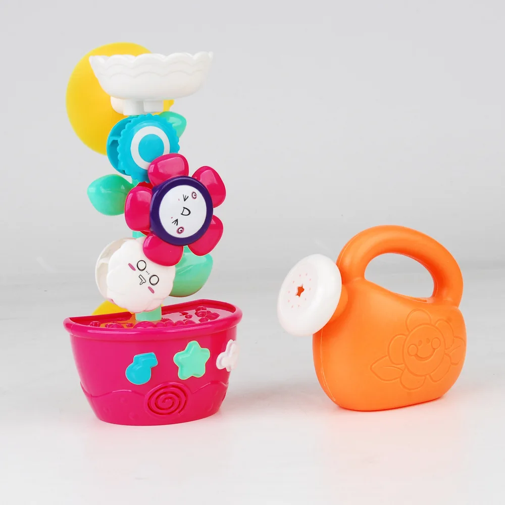 

Bathroom Baby Bath Sprinkler Rotary Table Infant Play with Water Fishing Bath Children Summer Toy