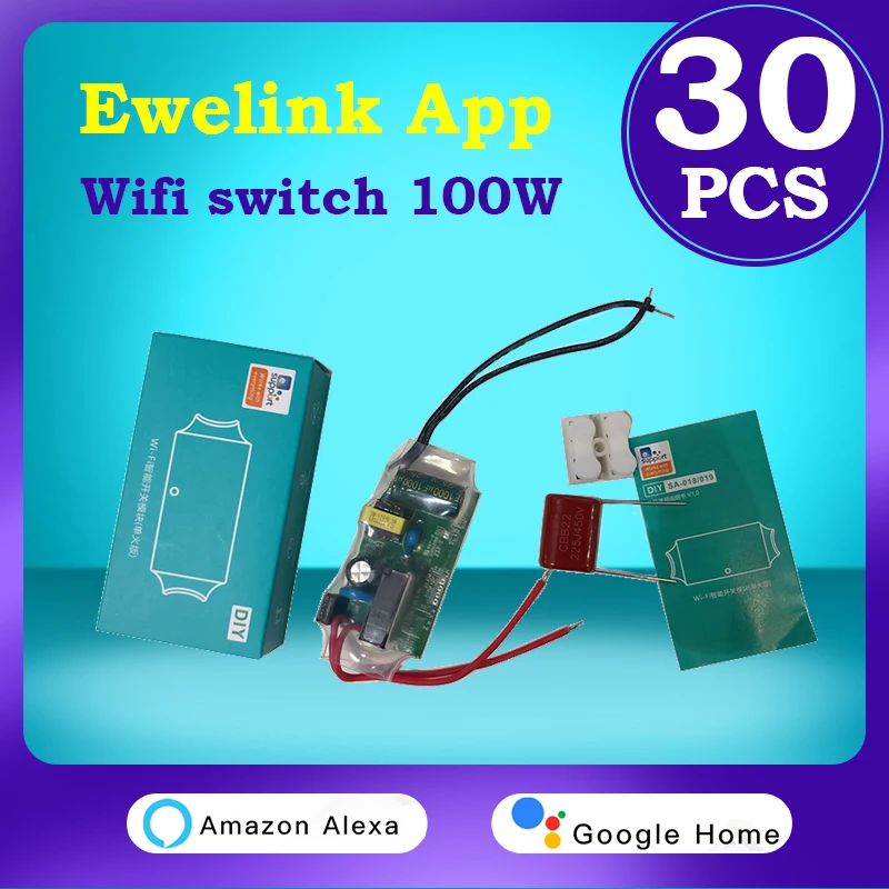Новый EWelink WiFi светильник Модуль переключателя diy Автоматизация жилых для L