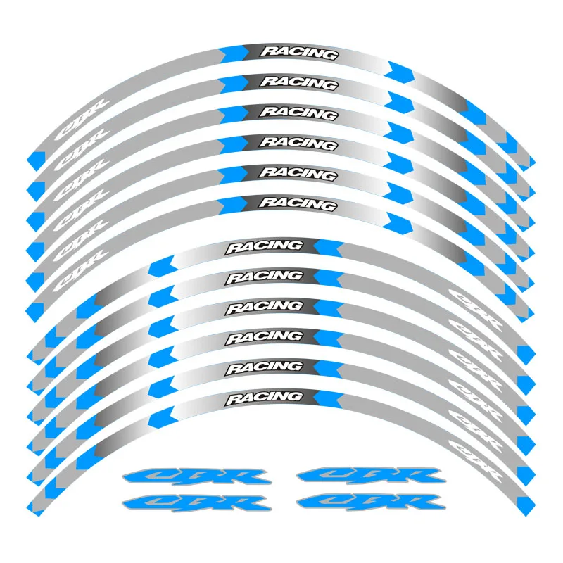 Высокое качество наклейка на колеса мотоцикла отражающий обод велосипеда