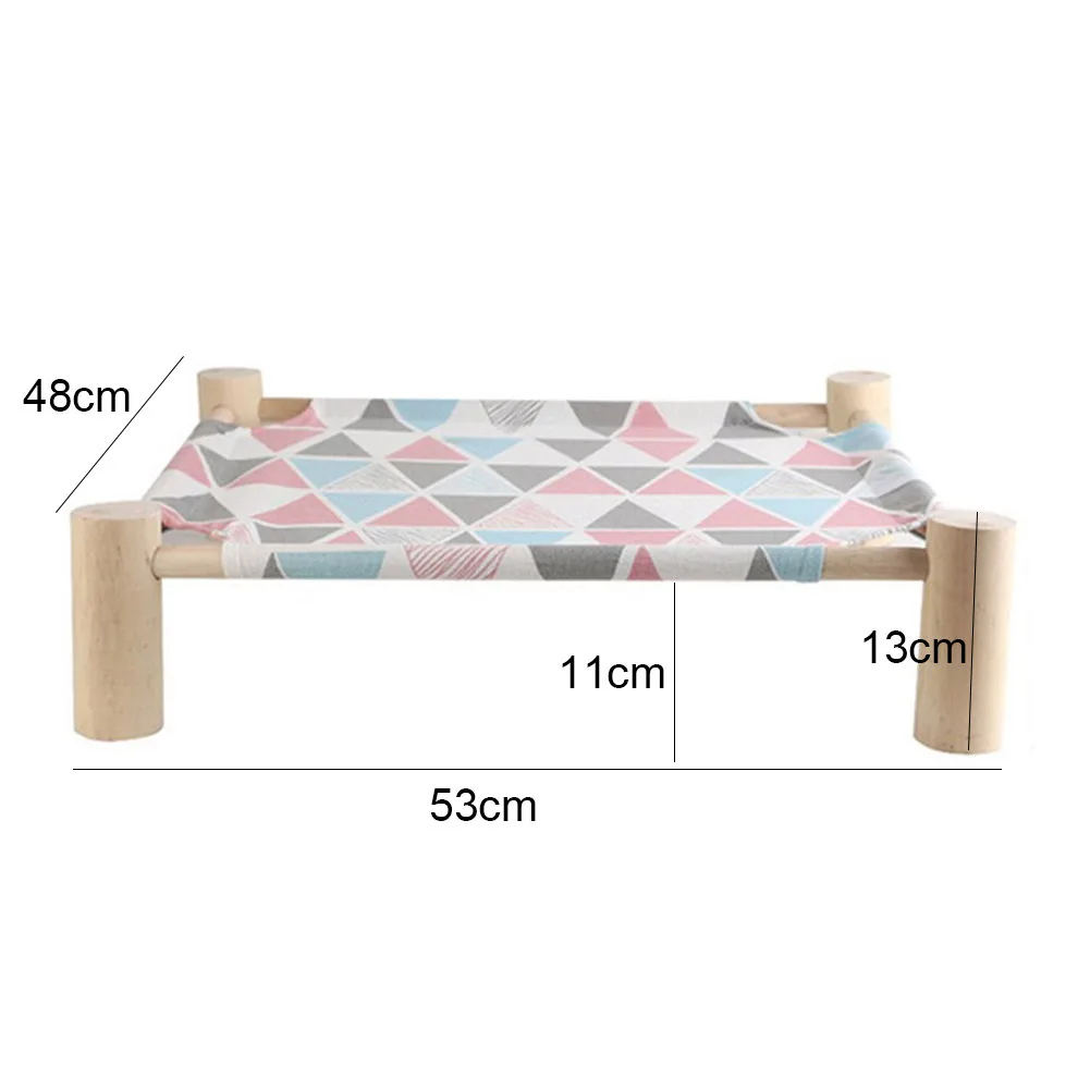 Puppy Cats Hammock Pet Bed Four-legged Breathable Removable Pet Beds Durable Mat Beds Shelf Pet Products Home Decoration