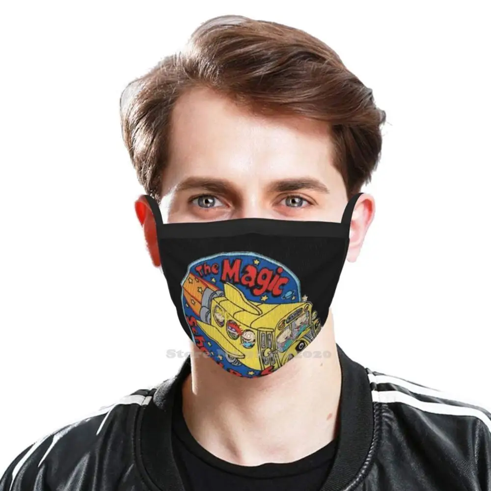 head wraps for men The Magic School Bus Soft Warm Sport Scarf Face Mask The Magic School Bus The Magic School Bus Mrs Frizzle The Bus To The The mens red scarf
