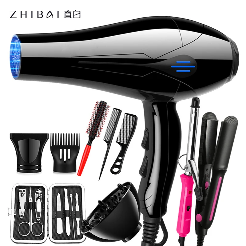 ledsage overdrive Levere Professional Salon High Power Hair Dryer Anion Blow Dryer With All  Accessories 5 Gear Regulation For Household Hair Tool - Hair Dryers -  AliExpress