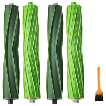 

2 Sets of Replacement Roller Brushes and Vacuum Cleaner Accessories for IRobot Roomba Series E5 E6 I7 I7+