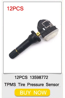 13598772 TPMS датчик для CADILLAC для CHEVROLET для GM BUICK 315 МГц TPMS датчик давления в шинах 13516164 13598771 23445327