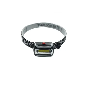 

Mini COB LED Headlight Camping Head Lamp 3 Modes Forehead Torch Bicycle Light Power by AAA Battery