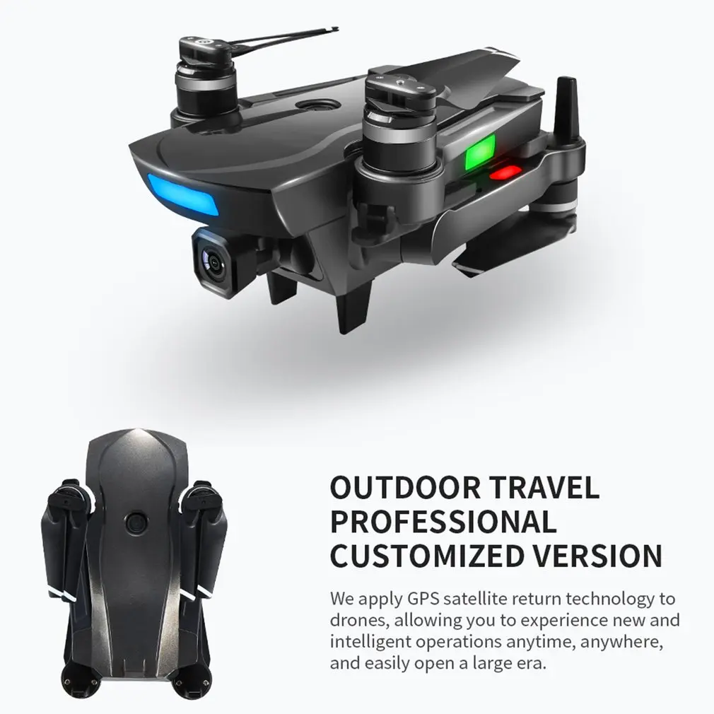 CG018 RC складной Дрон с 4K HD камерой жесты фото Дрон RC Helicoter четырехосевой самолет gps/оптический поток Дрон