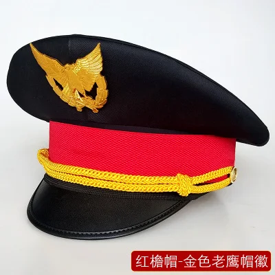 Большая шляпа, капитанская форма, шляпа, шлем летчика, Civil Aviation, большая крышка, чародейные шляпы, вуалетки для женщин, элегантная широкая шляпа - Цвет: As shown