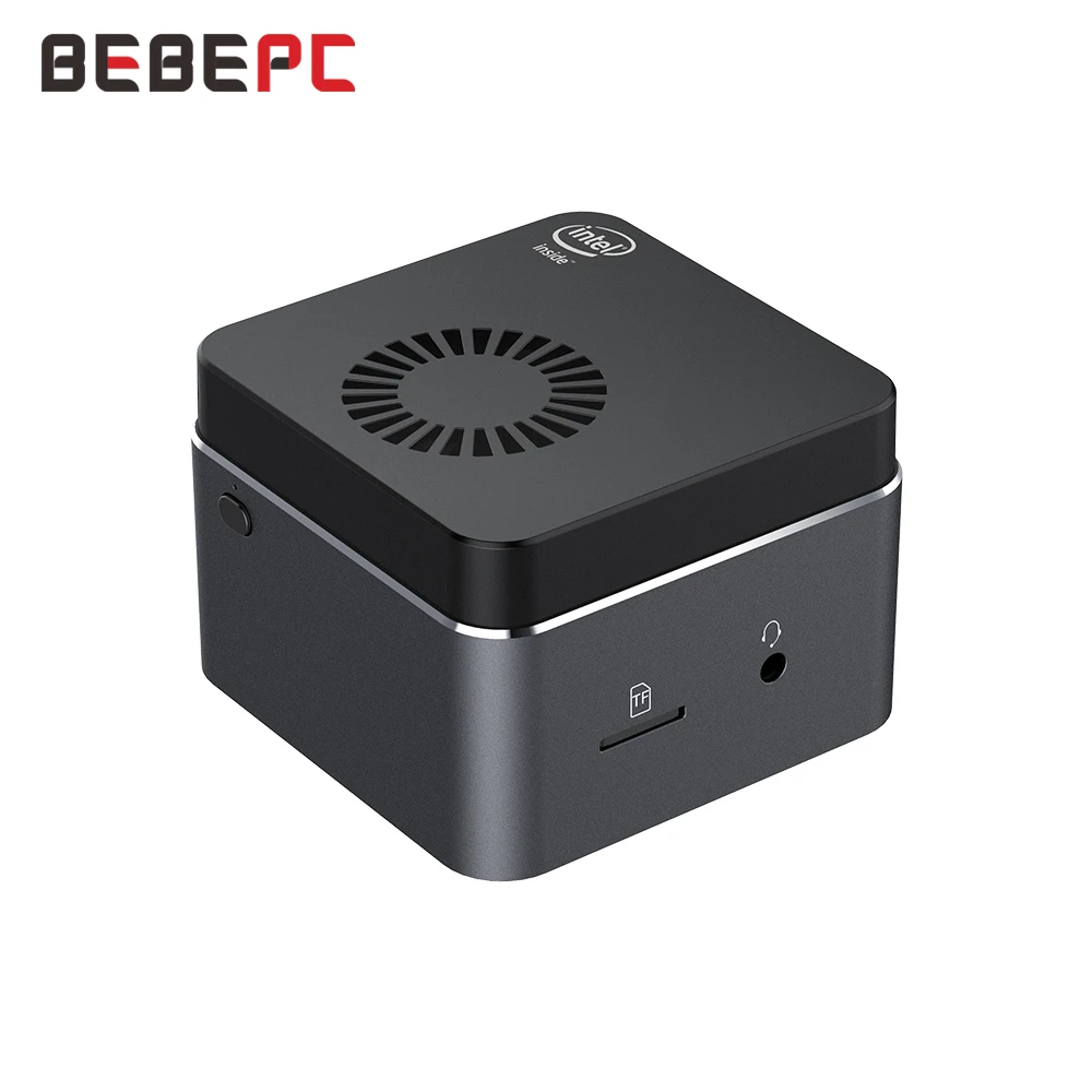 BEBEPC Portable Mini PC Intel Celeron N4100 Quad Cores 8GB LPDDR4 Windows 10 2.4G/5G Dual Band Wifi Bluetooth 4.2 HDMI 2.0 2*USB-0