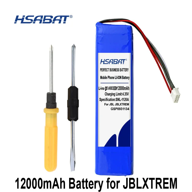 

HSABAT GSP0931134 12000mAh Battery for JBL XTREME Xtreme Batteries